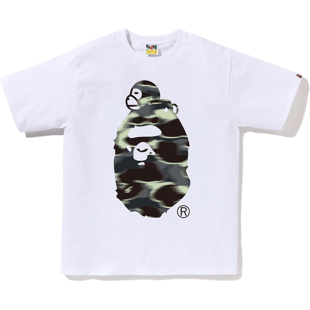 BAPE SCREEN CAMO MILO ON BIG APE TEE MENS