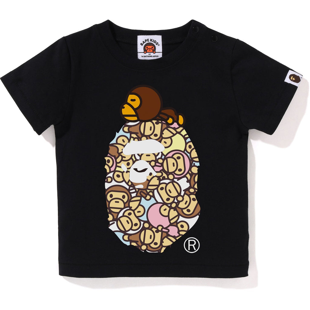 BAPE ALL BABY MILO MULTI MILO ON BIG APE TEE KB KIDS
