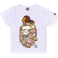 BAPE ALL BABY MILO MULTI MILO ON BIG APE TEE KB KIDS