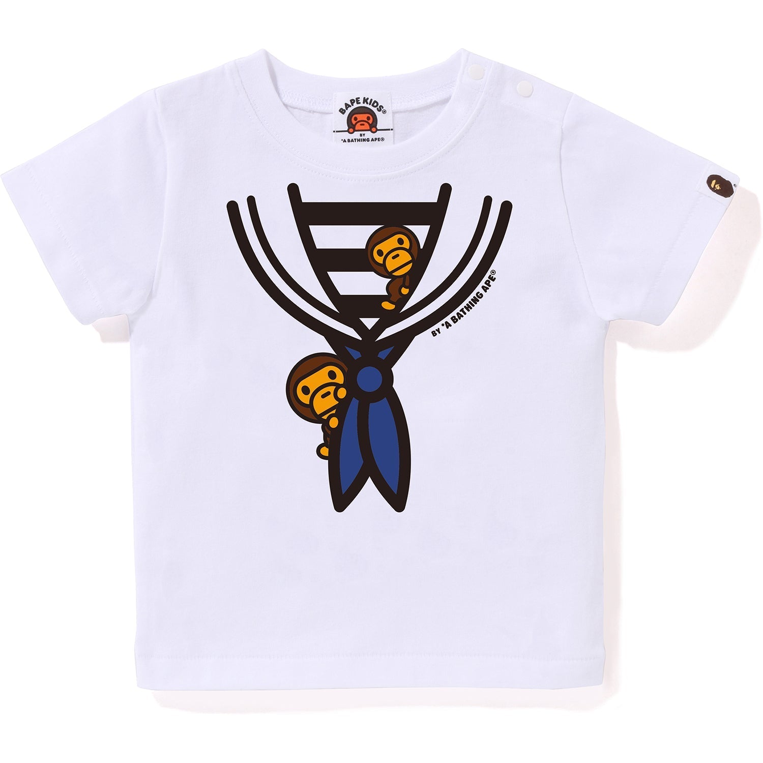 BAPE MILO FAKE MARINE TEE KB KIDS