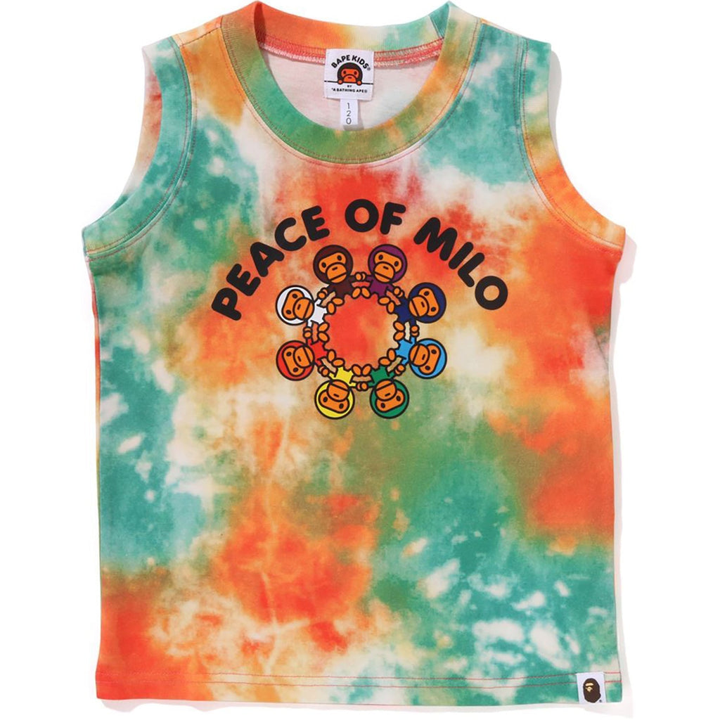 BAPE BABY MILO TIE DYE TANK TOP KIDS
