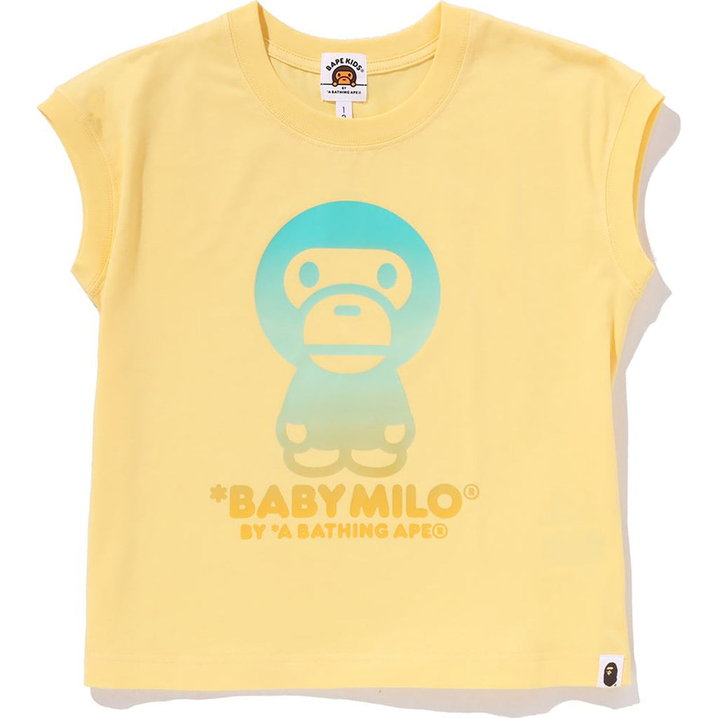 BAPE BABY MILO GRADATION PRINT RELAXED FIT TANK TOP KIDS