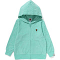 BAPE ALL BABY MILO PILE ZIP HOODIE KIDS