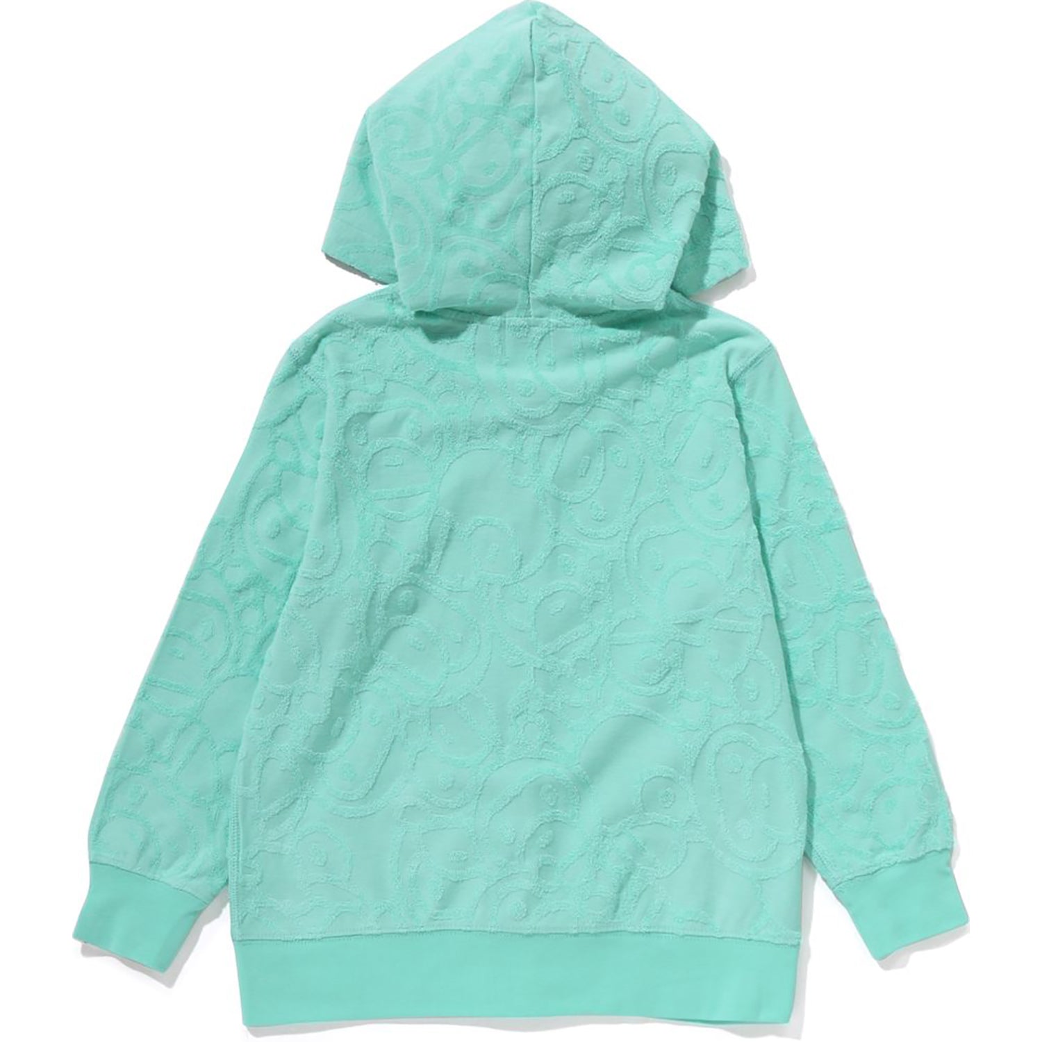 BAPE ALL BABY MILO PILE ZIP HOODIE KIDS