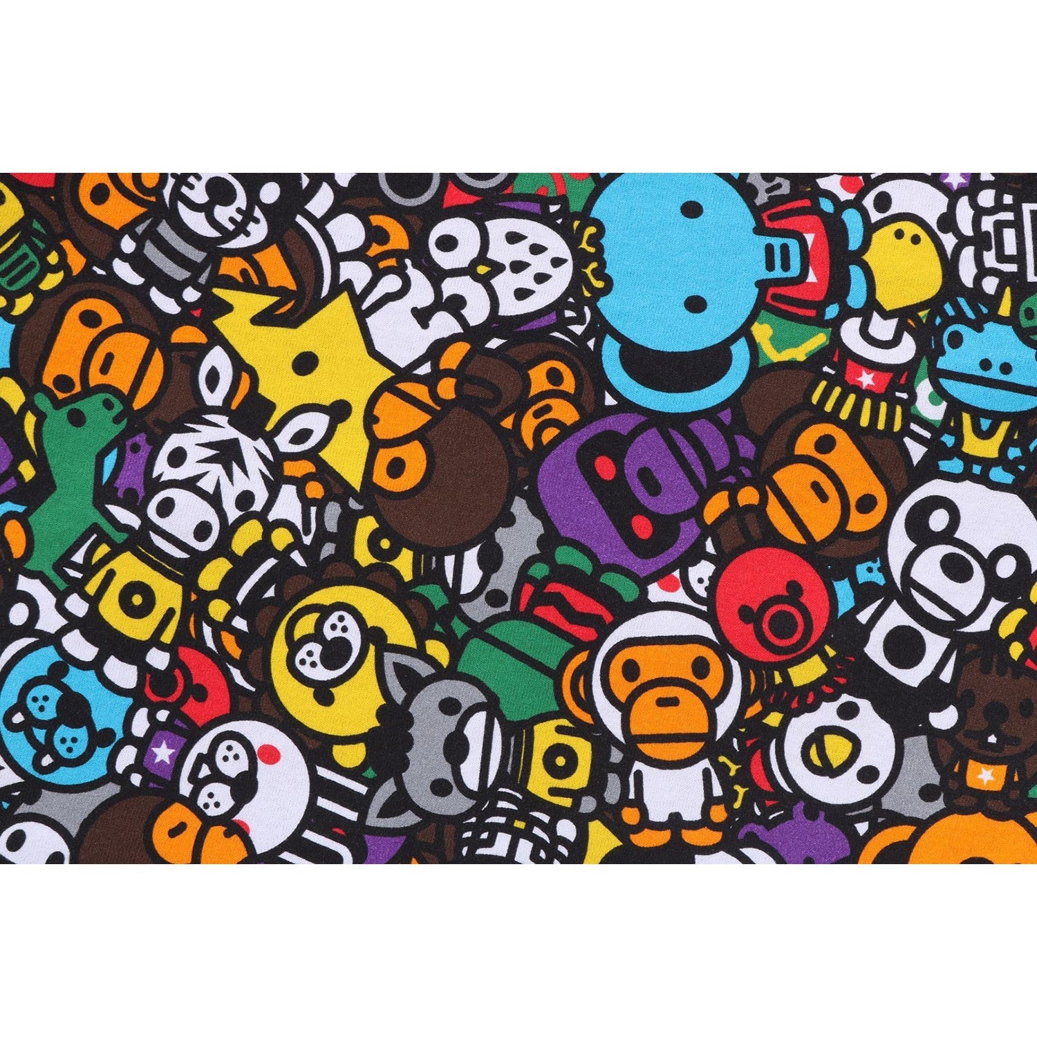 BAPE BABY MILO PATTERN REVERSIBLE ZIP HOODIE KIDS