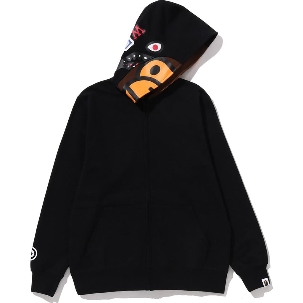 BAPE MILO SHARK ZIP HOODIE JR KIDS