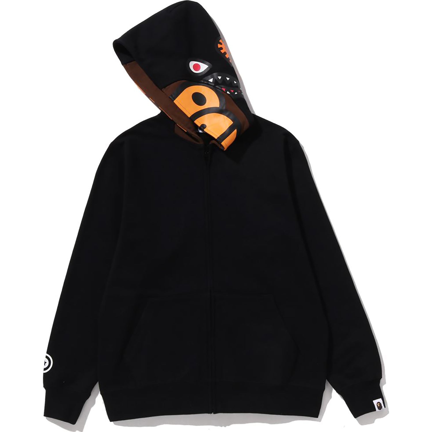 BAPE MILO SHARK ZIP HOODIE JR KIDS