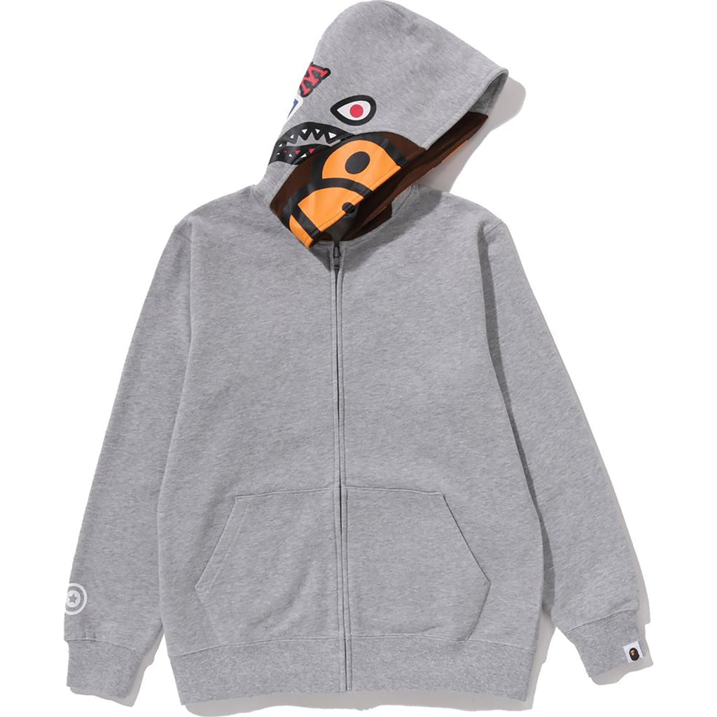 BAPE MILO SHARK ZIP HOODIE JR KIDS