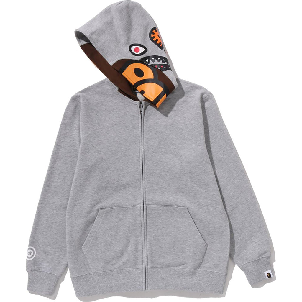 BAPE MILO SHARK ZIP HOODIE JR KIDS