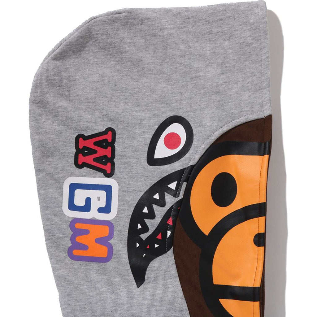BAPE MILO SHARK ZIP HOODIE JR KIDS