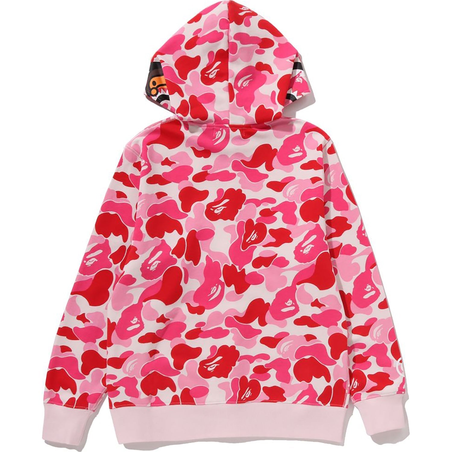 BAPE ABC CAMO MILO SHARK ZIP HOODIE JR KIDS