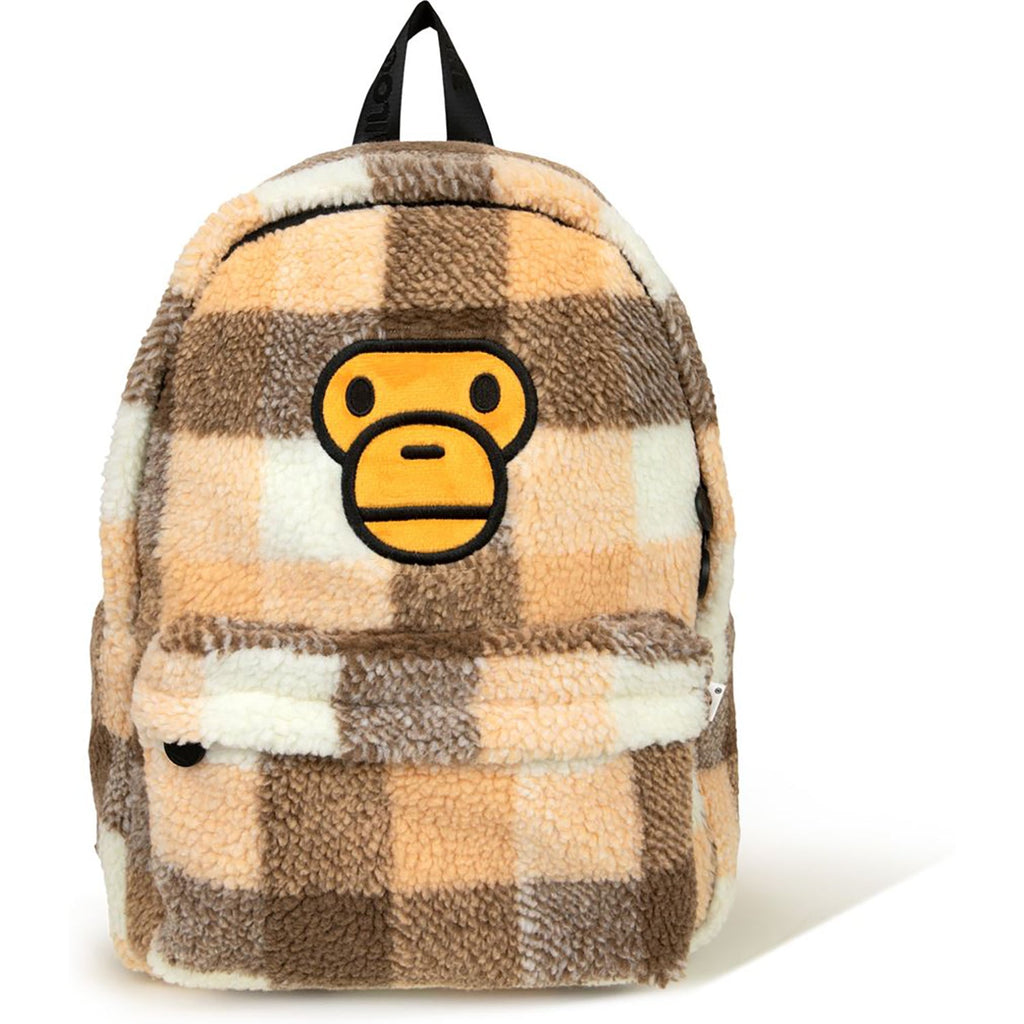 BAPE BABY MILO BACKPACK (SHERPA FUR)