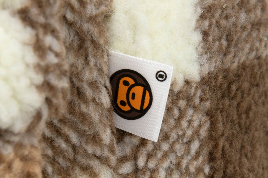 BAPE BABY MILO BACKPACK (SHERPA FUR)