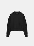WOMEN - WOMEN'S AMIRI EMBROIDERED CREW - Black