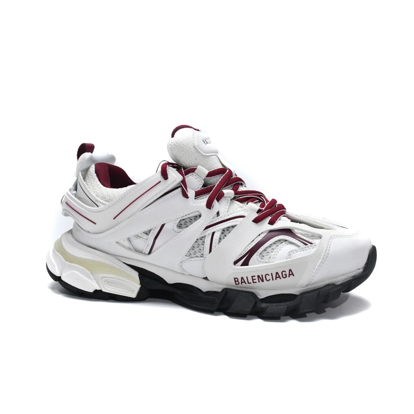 Balenciaga Track White Claret Red 5