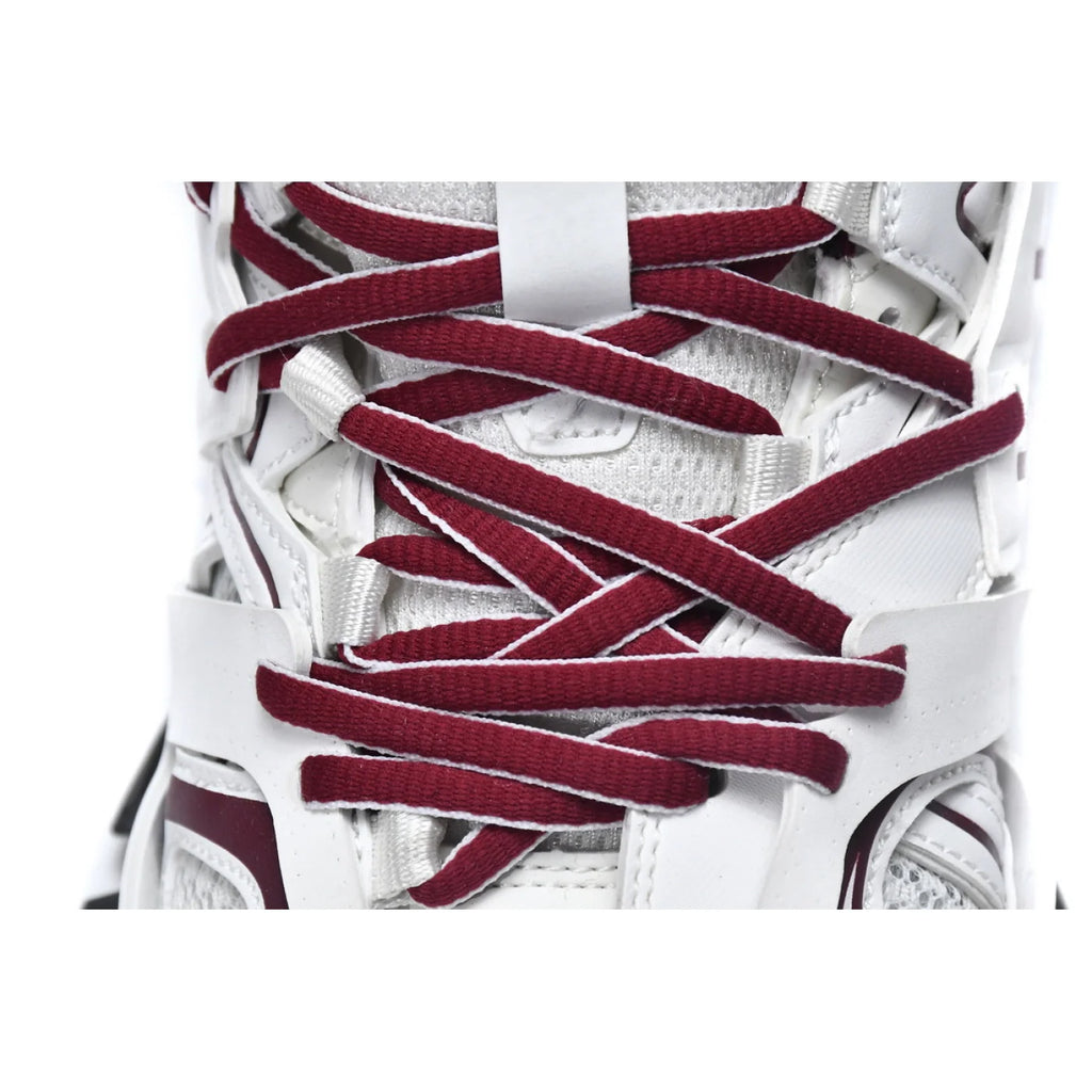 Balenciaga Track White Claret Red 5