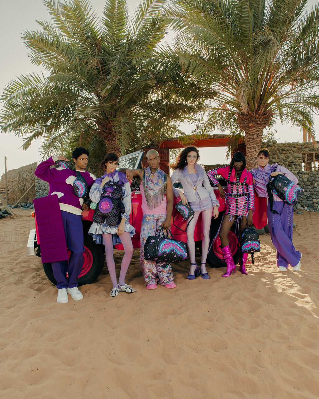 PURPLE SLIME TAKEOVER SAVAGE BACKPACK