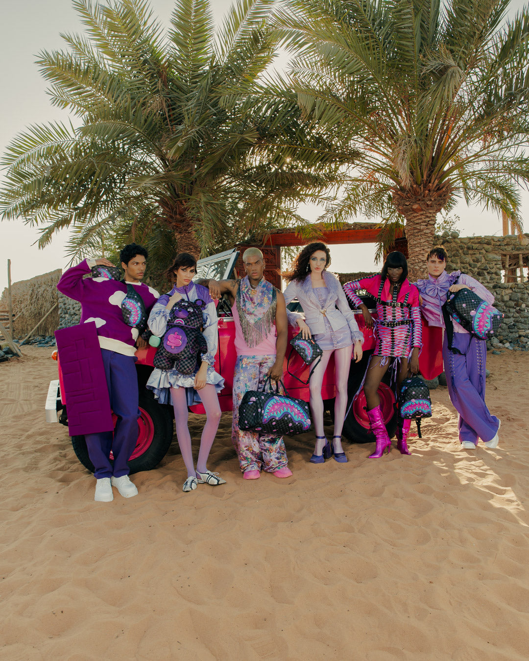 PURPLE SLIME TAKEOVER SAVAGE BACKPACK