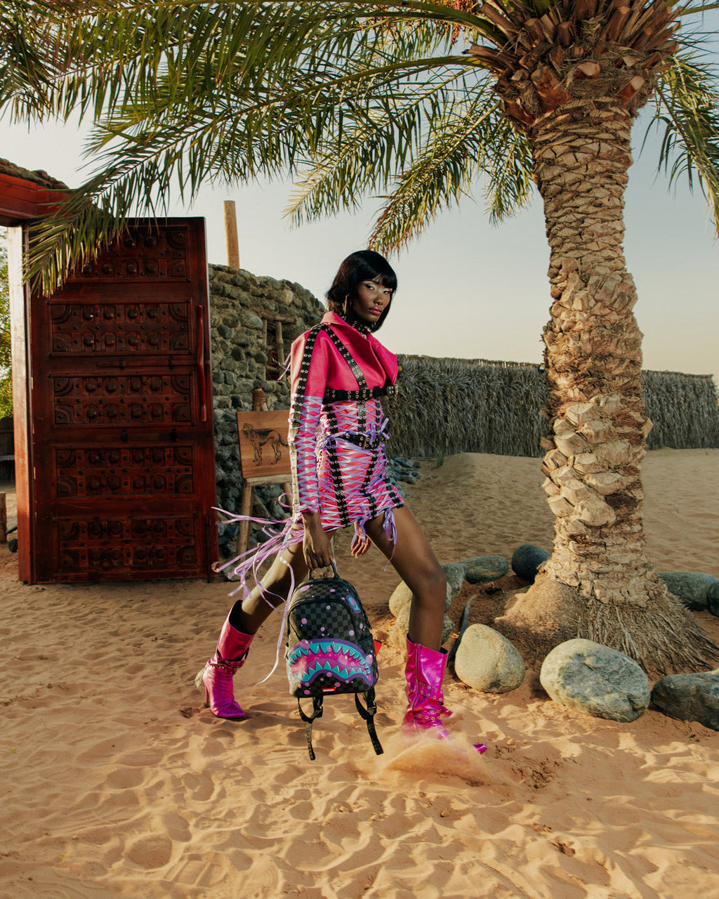 PURPLE SLIME TAKEOVER SAVAGE BACKPACK