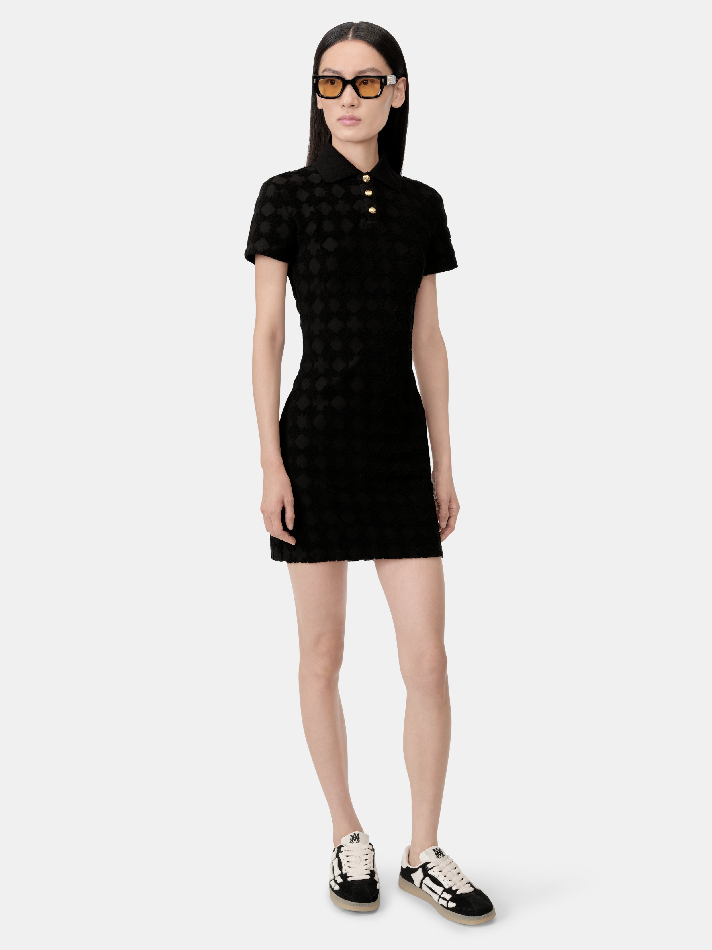 WOMEN - WOMEN'S MA QUAD TOWELING DRESS - Black