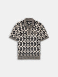 ARGYLE POLO - Black