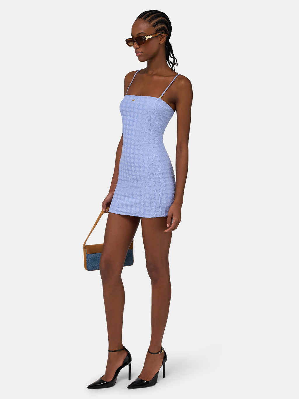 WOMEN - WOMEN'S MA QUAD TOWELING DRESS - Skyline Blue