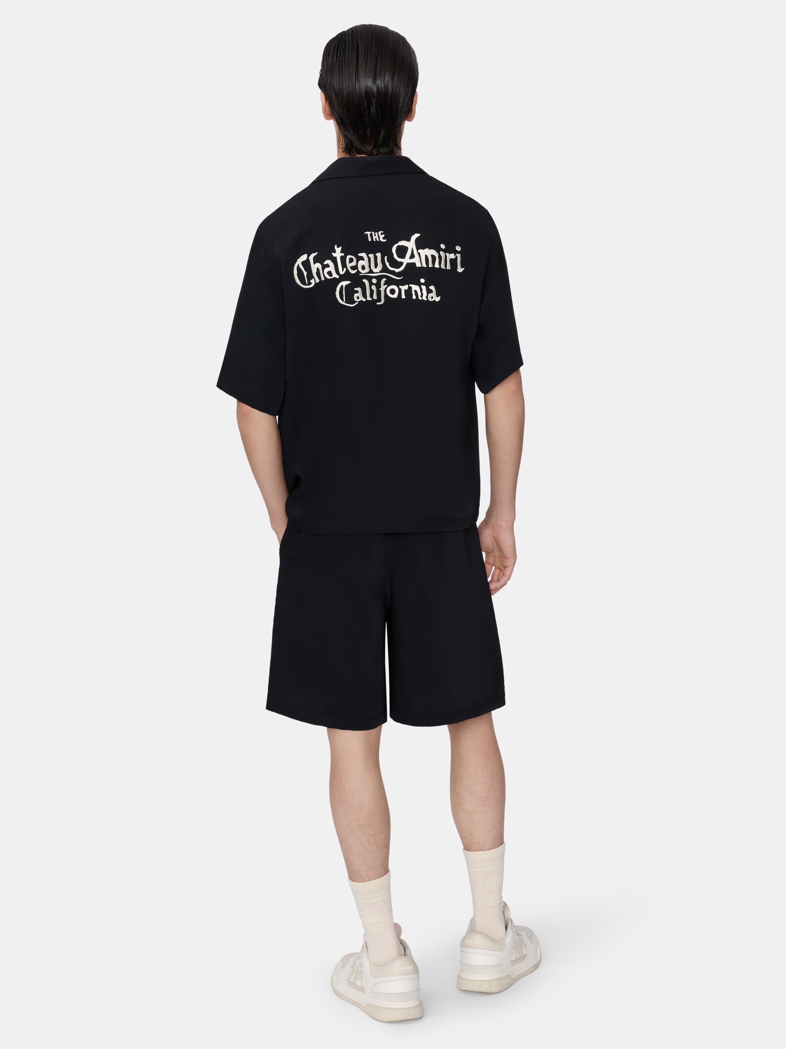 MA CHATEAU CAMP SHIRT - Black