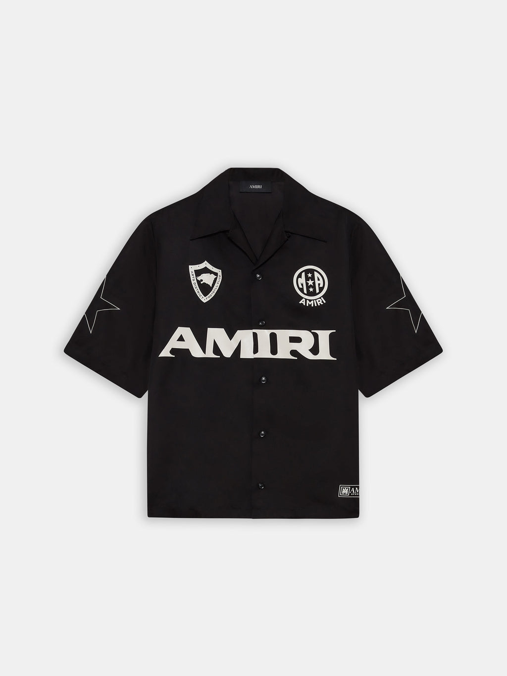 AMIRI SPORT CAMP SHIRT - Black