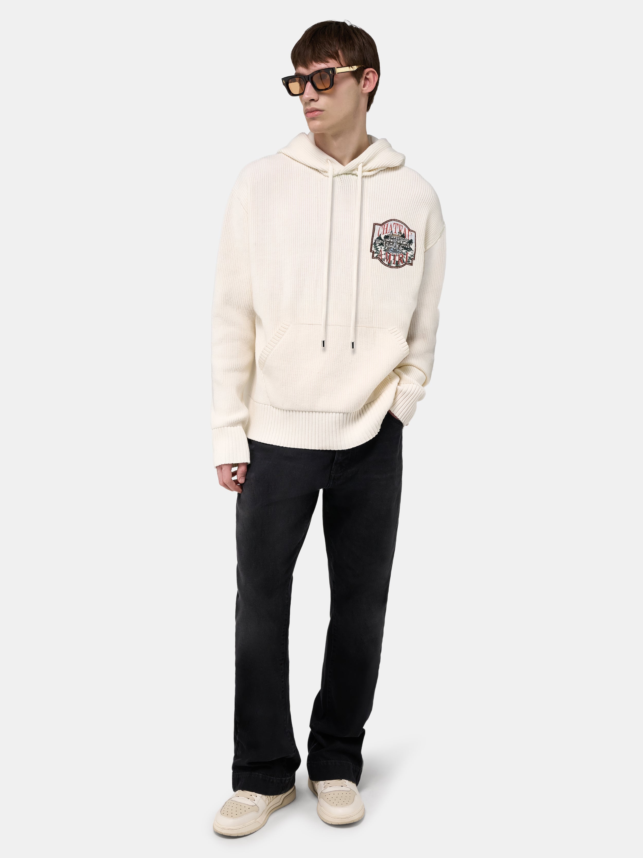 CHATEAU SKETCH HOODIE - Alabaster