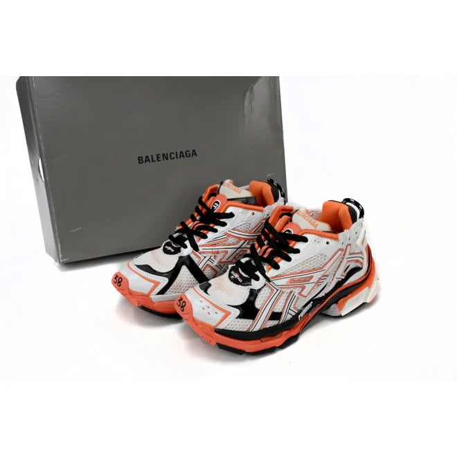 Balenciaga Runner White Orange Black