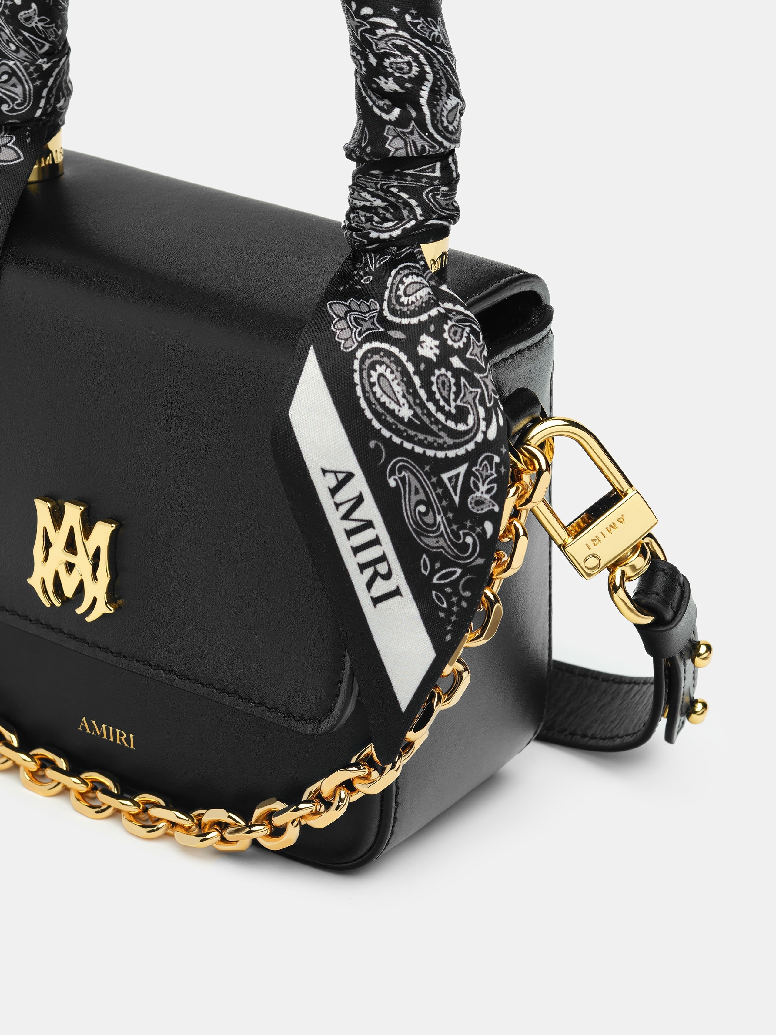 WOMEN - WOMEN'S MICRO MA BAG WITH CHAIN HANDLE - Black