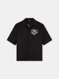 AMIRI HOLLYWOOD CAMP SHIRT - Black