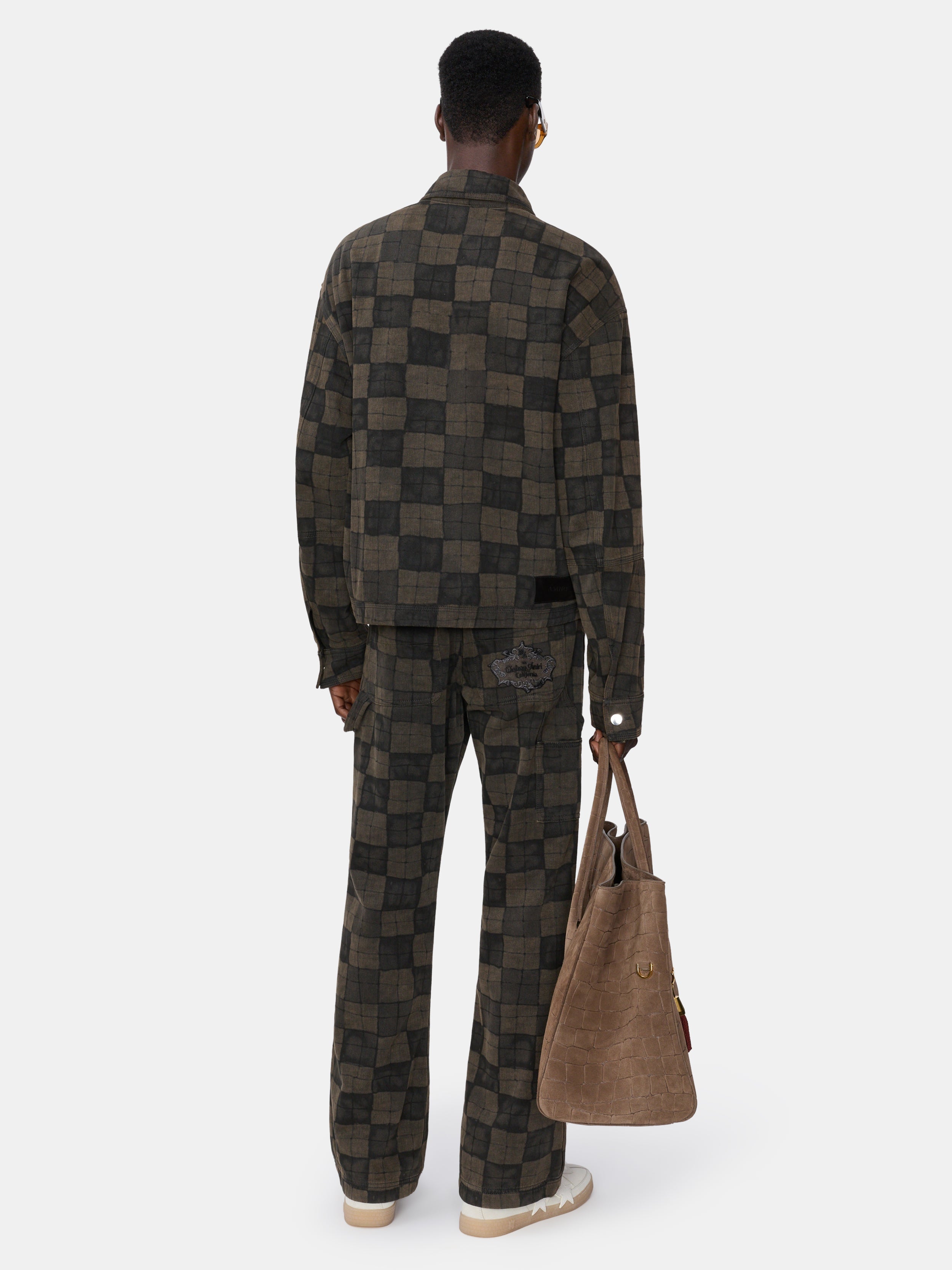 CHATEAU CREST DENIM JACKET - Brown