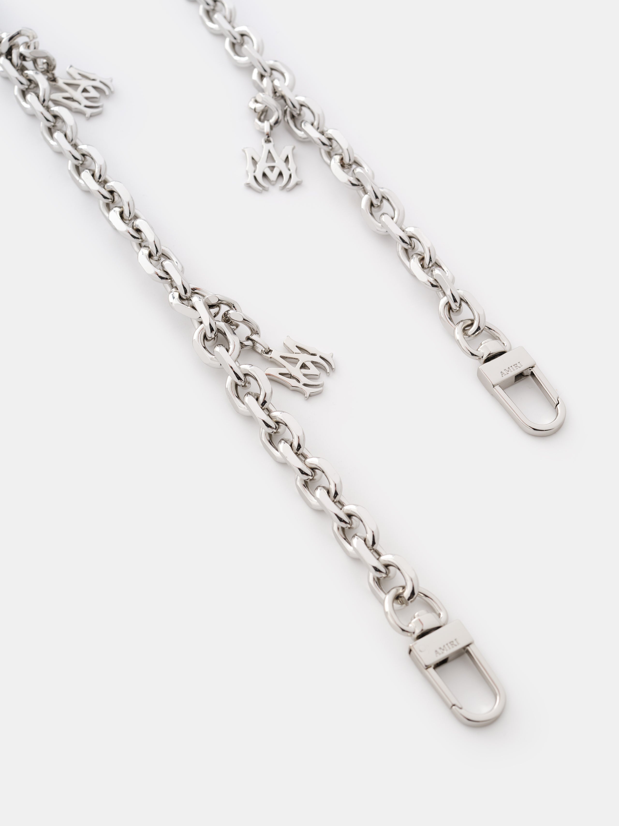 WOMENS - WOMENS'S CHAIN STRAP WITH MA PENDANT - Nickel