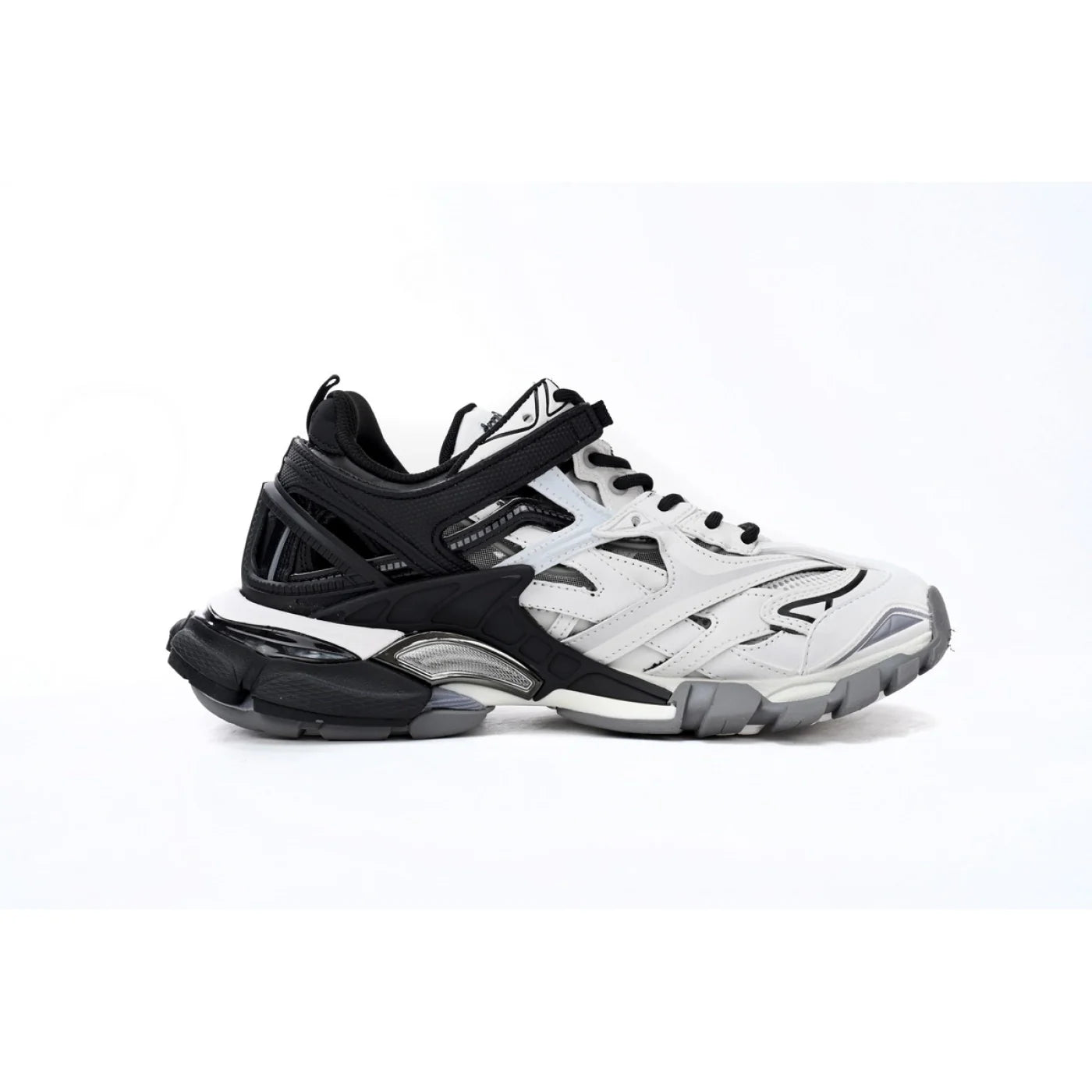 Balenciaga Track 2 Sneaker Black And White