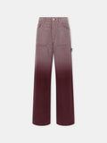 WOMEN - WOMEN'S GRADIENT CARPENTER JEAN - Terracotta