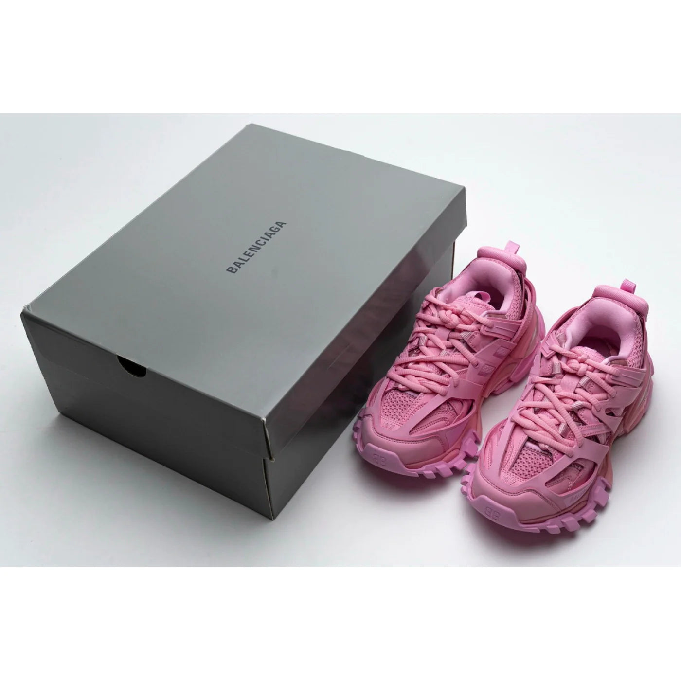 Balenciaga Track Pulm pink LED