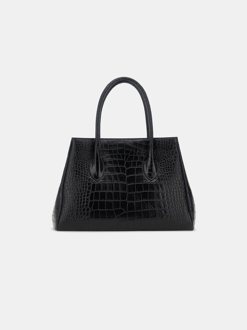 WOMEN - WOMEN'S EMBOSSED CROC HONEY 40 TOTE - Black