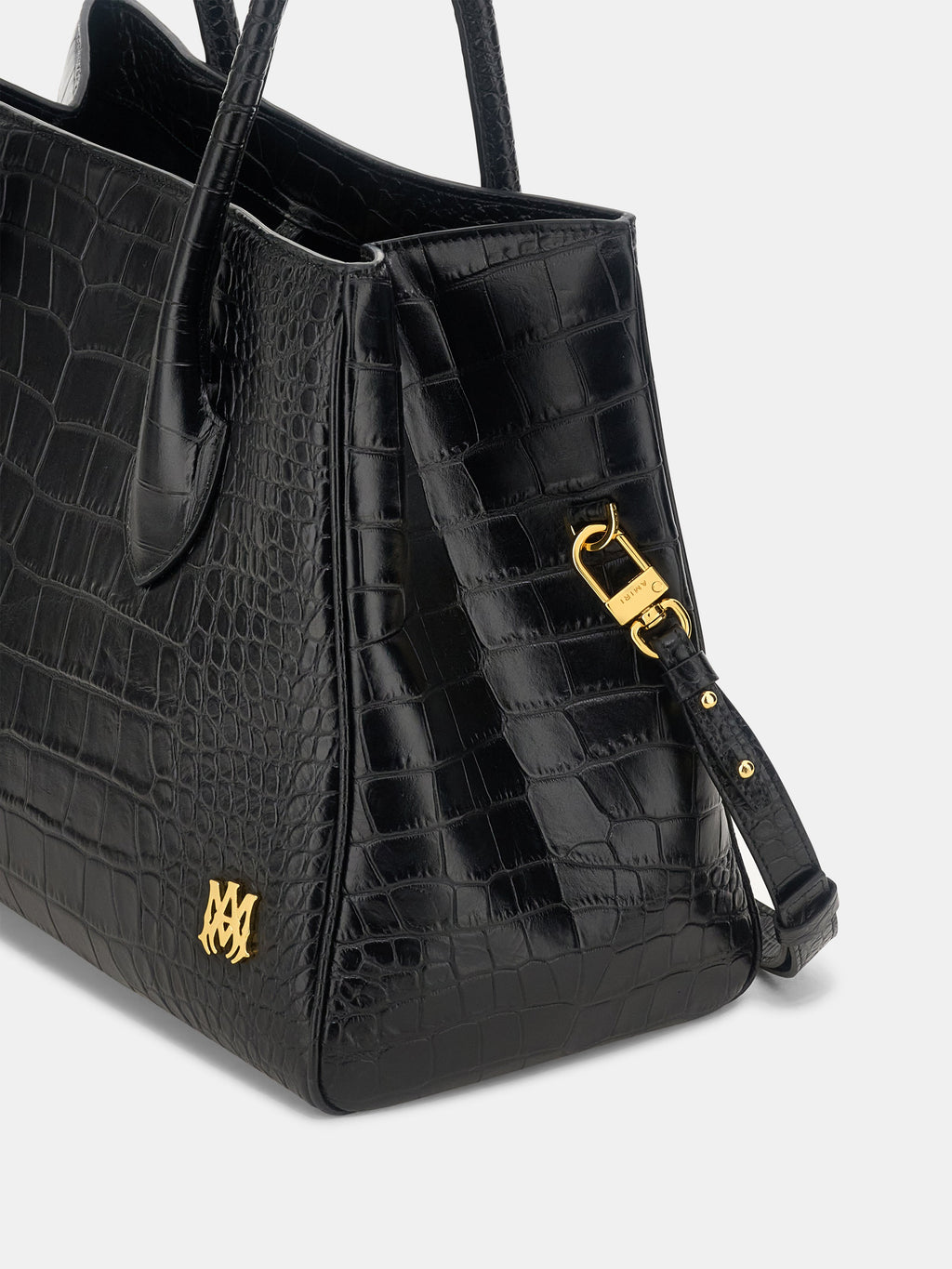 WOMEN - WOMEN'S EMBOSSED CROC HONEY 40 TOTE - Black