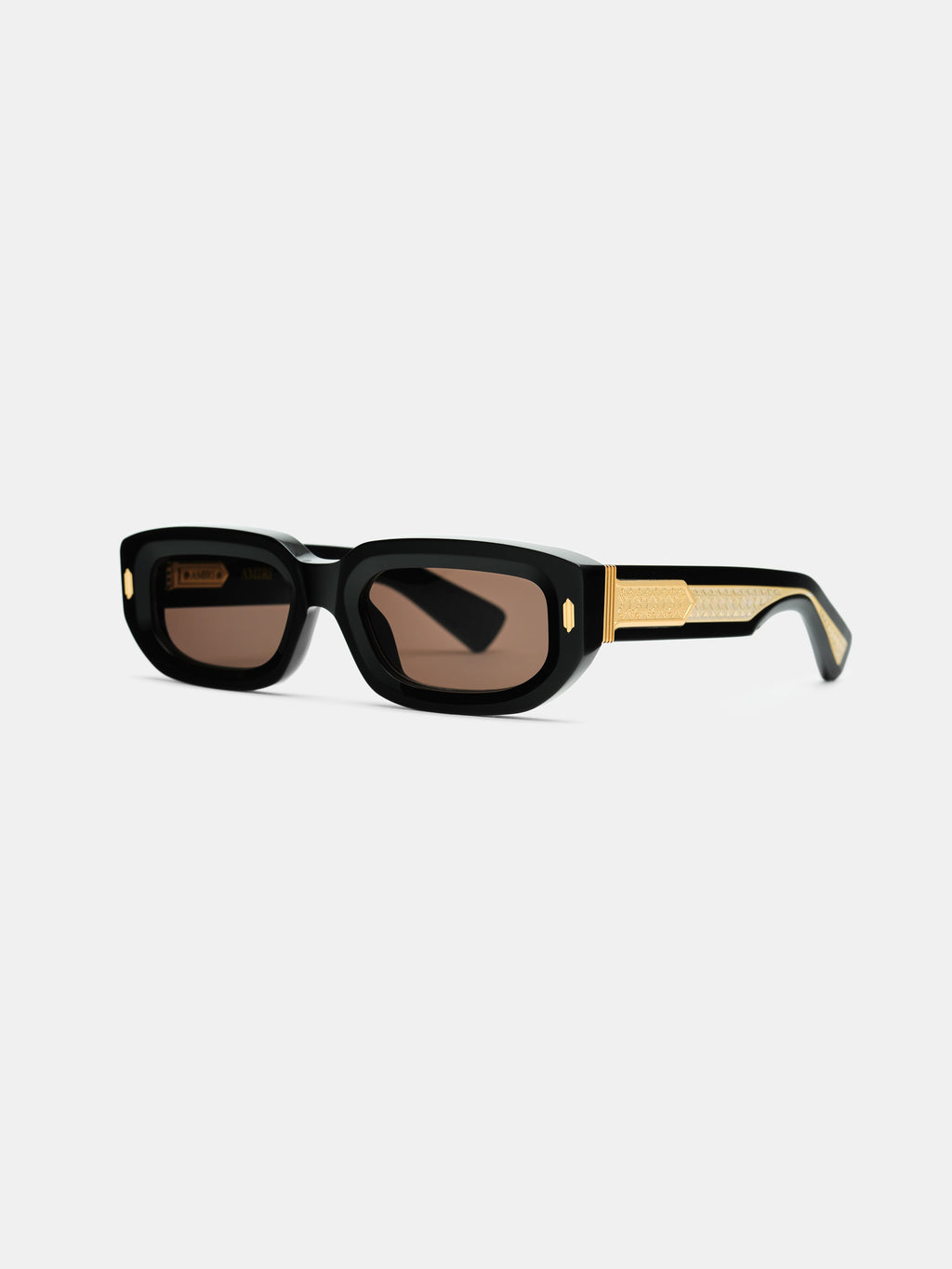 FAIRFAX EXPOSED EXTERNAL SUNGLASSES - Black Gold