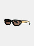 FAIRFAX EXPOSED EXTERNAL SUNGLASSES - Black Gold