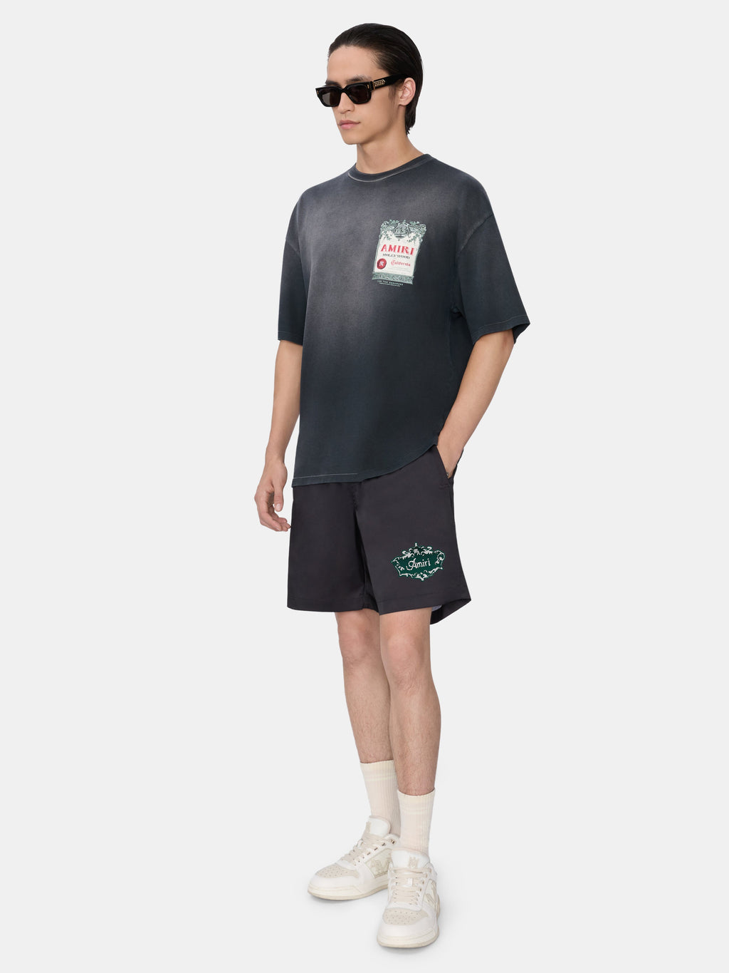 CHATEAU CREST SWIM TRUNK - Black