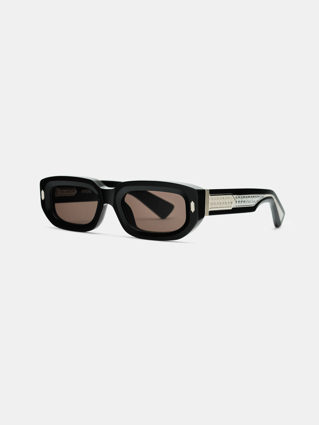 FAIRFAX EXPOSED EXTERNAL SUNGLASSES - Black Silver