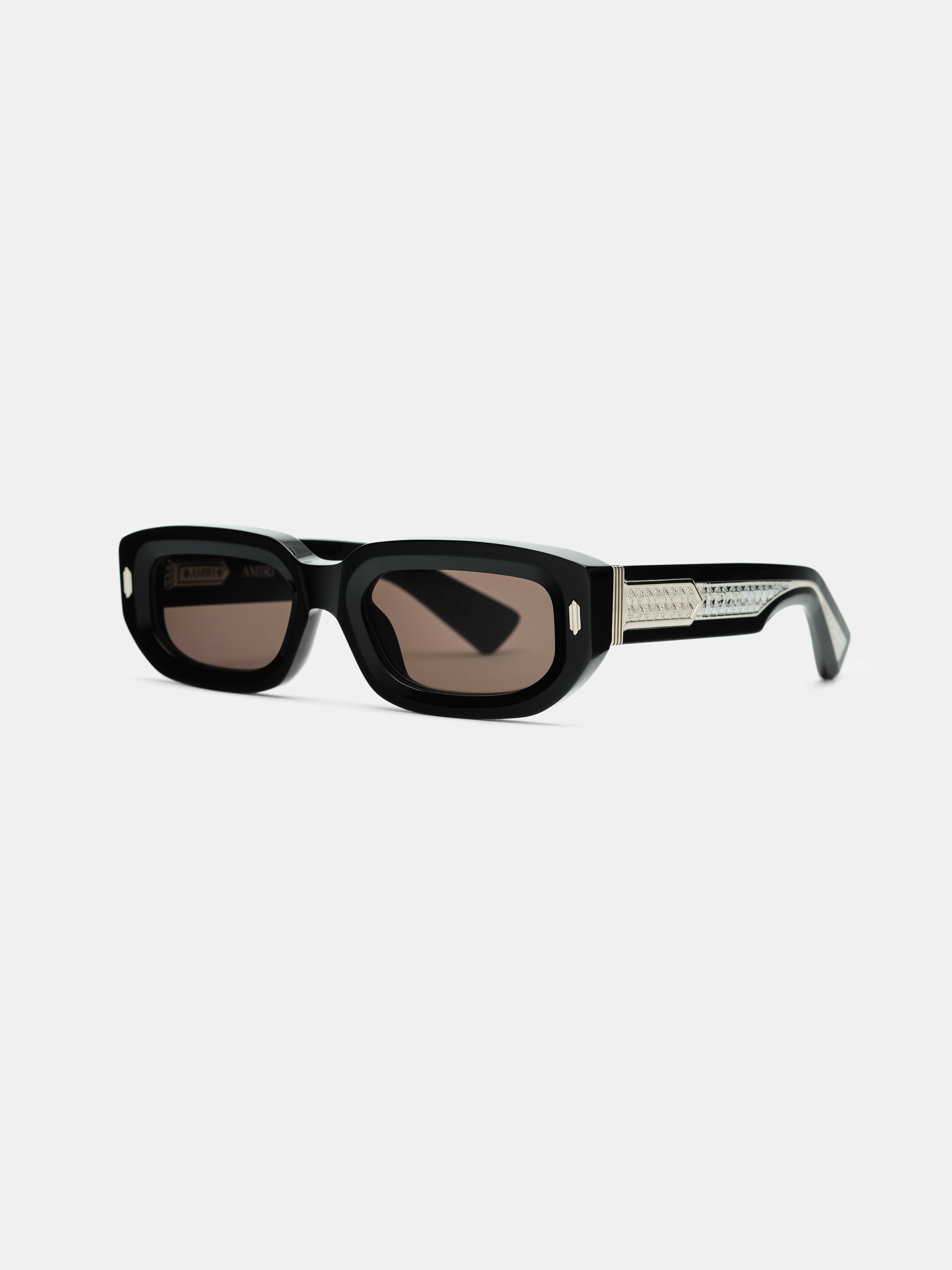 FAIRFAX EXPOSED EXTERNAL SUNGLASSES - Black Silver