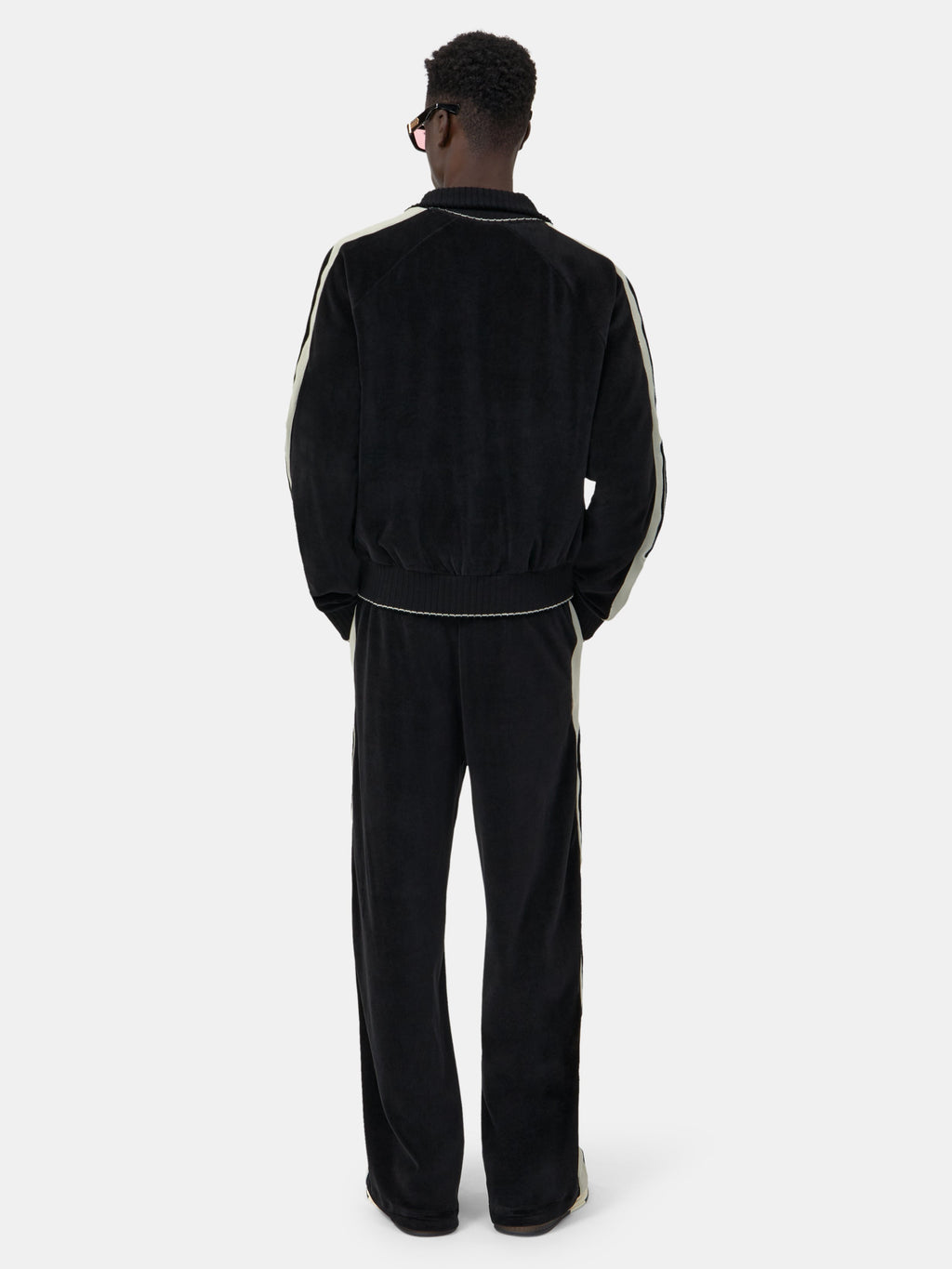 BONES TRACK JACKET - Black