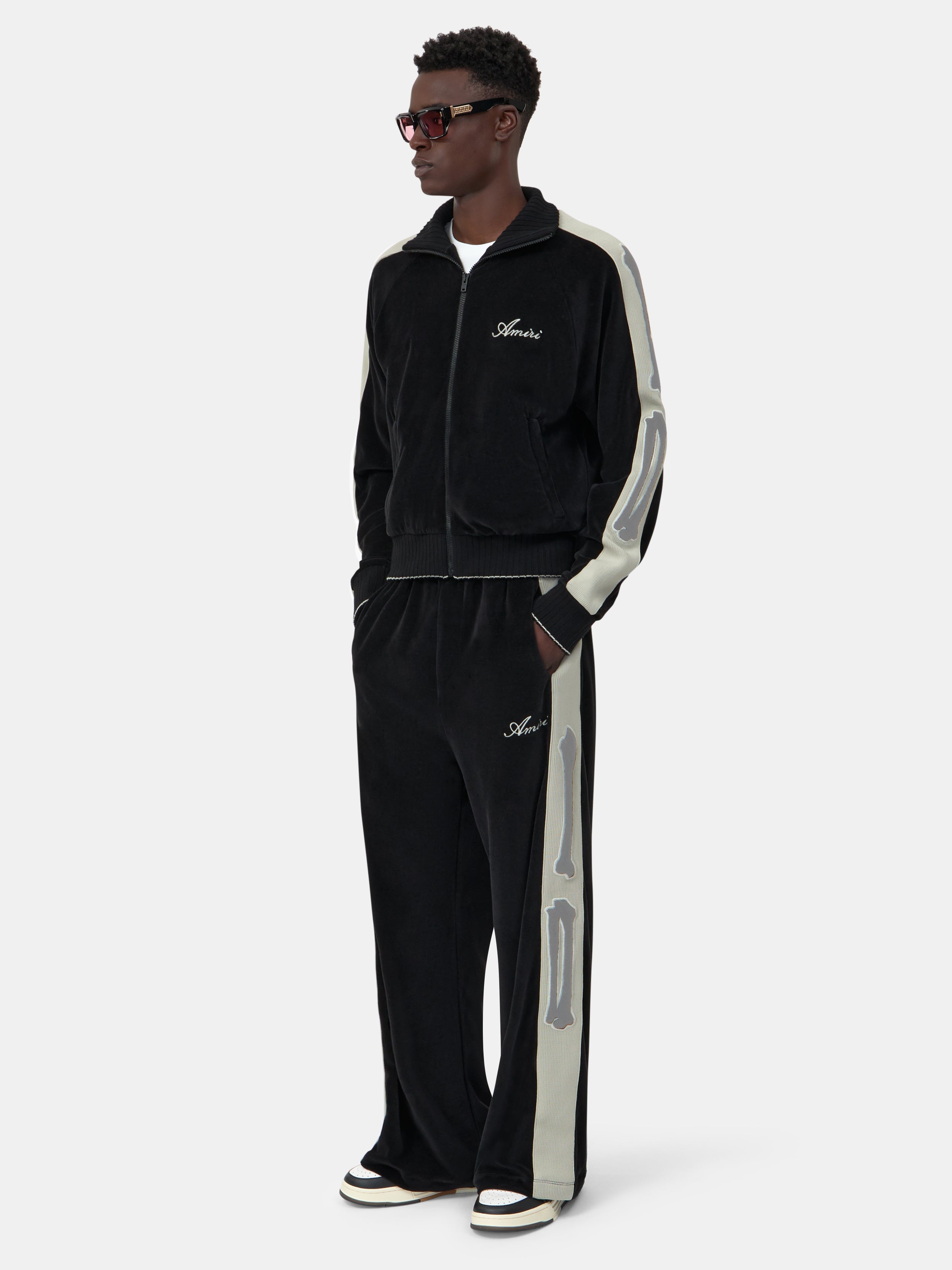 BONES TRACK JACKET - Black
