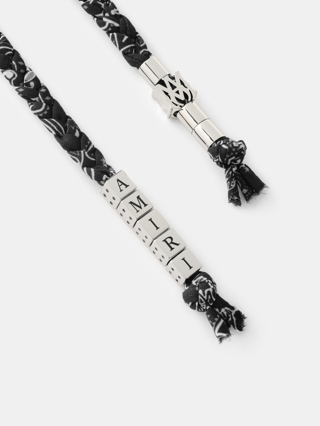 WOMEN - WOMEN'S AMIRI BRAIDED KEYCHAIN - Black