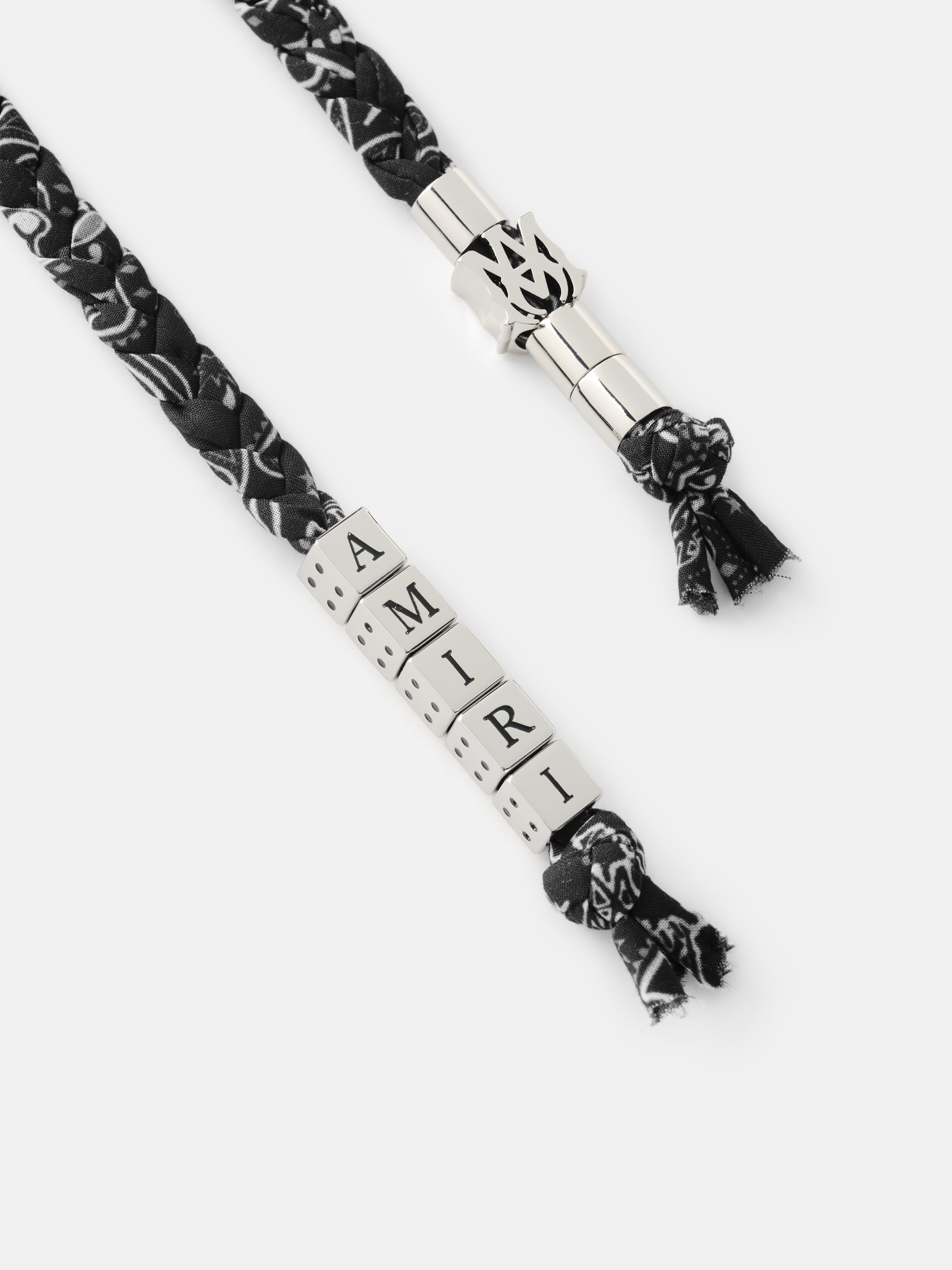WOMEN - WOMEN'S AMIRI BRAIDED KEYCHAIN - Black