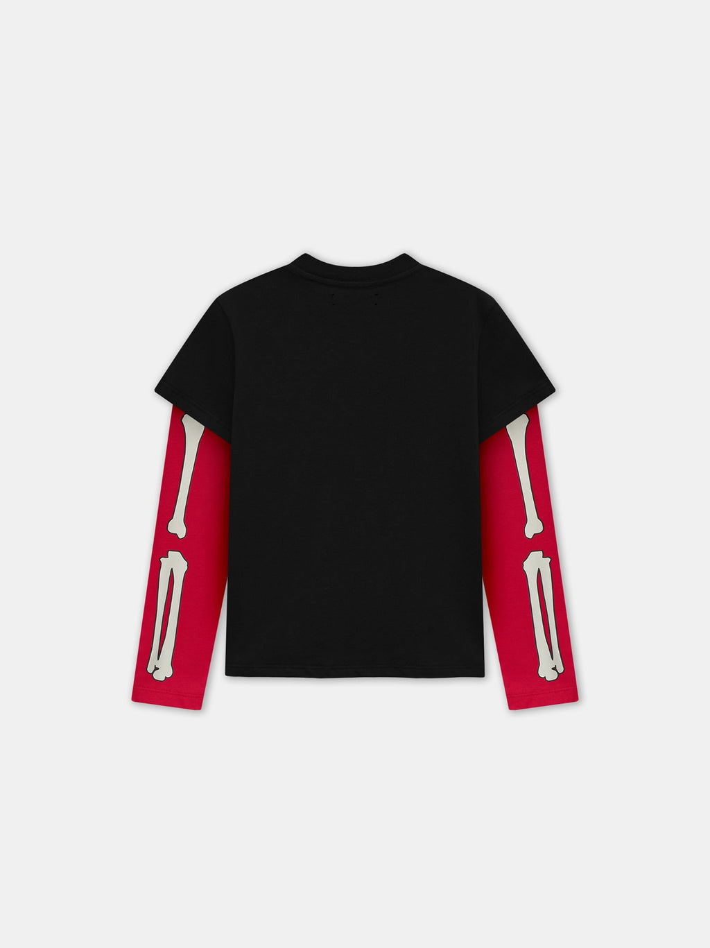 KIDS - KIDS' BONES LONG SLEEVE TEE - BLACK