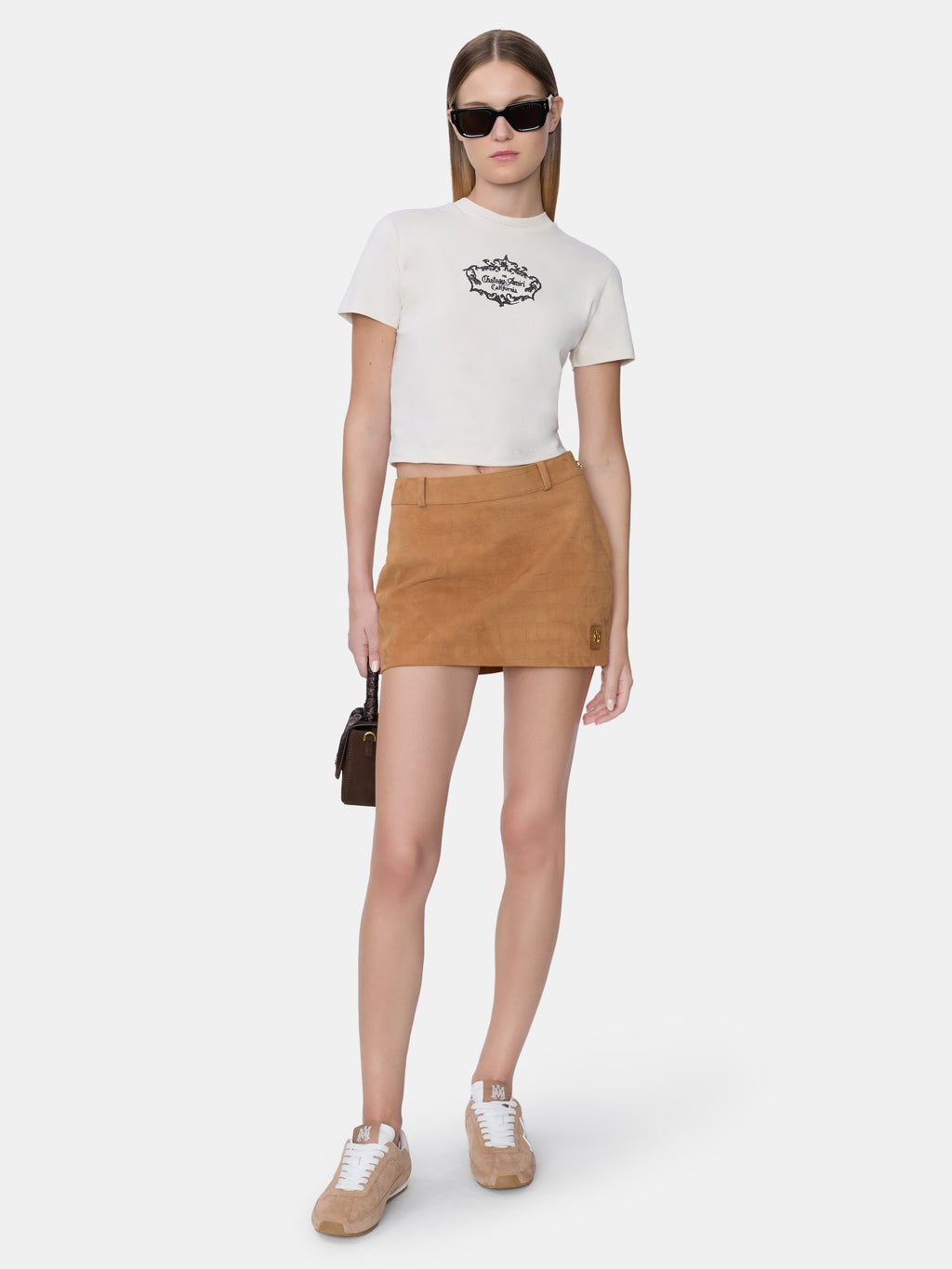 WOMEN - WOMEN'S CHATEAU CREST BABY TEE - Alabaster